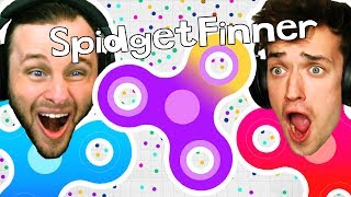 I play a FIDGET SPINNER GAME?! LOL! (Spinz.io) screenshot 4