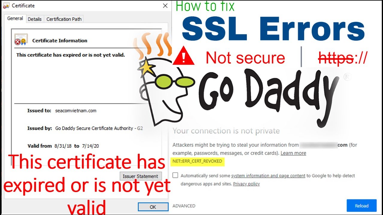 Certificate is not valid