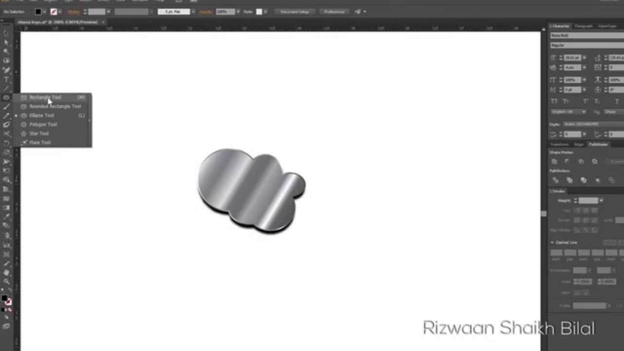 Silver Effect In Adobe Illustrator Youtube