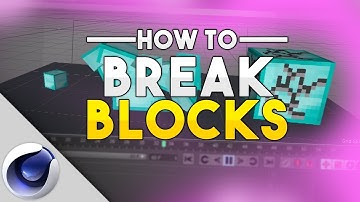 3 Ways to Break Blocks for Minecraft Animations in Cinema4D