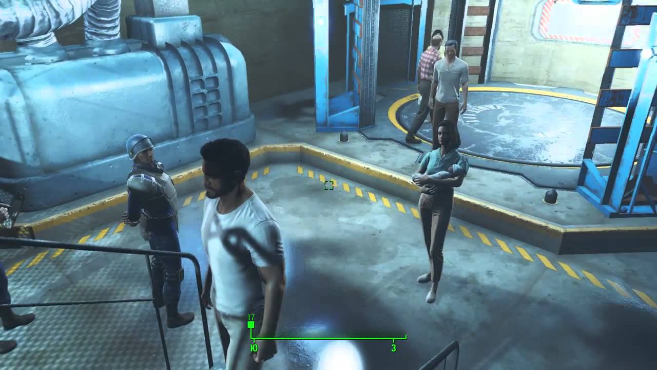 Fallout 4 - Walking around the circle (Funny Moments Glitches and Bugs) - YouTube