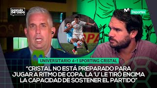 UNIVERSITARIO 4-1 CRISTAL en el MONUMENTAL por el primer lugar del APERTURA | DESPUÉS DE TODO ⚽🎙️