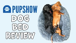 DOG BED REVIEW: PupShow™ Orthopedic Cuddler Bed© Unboxing and Review