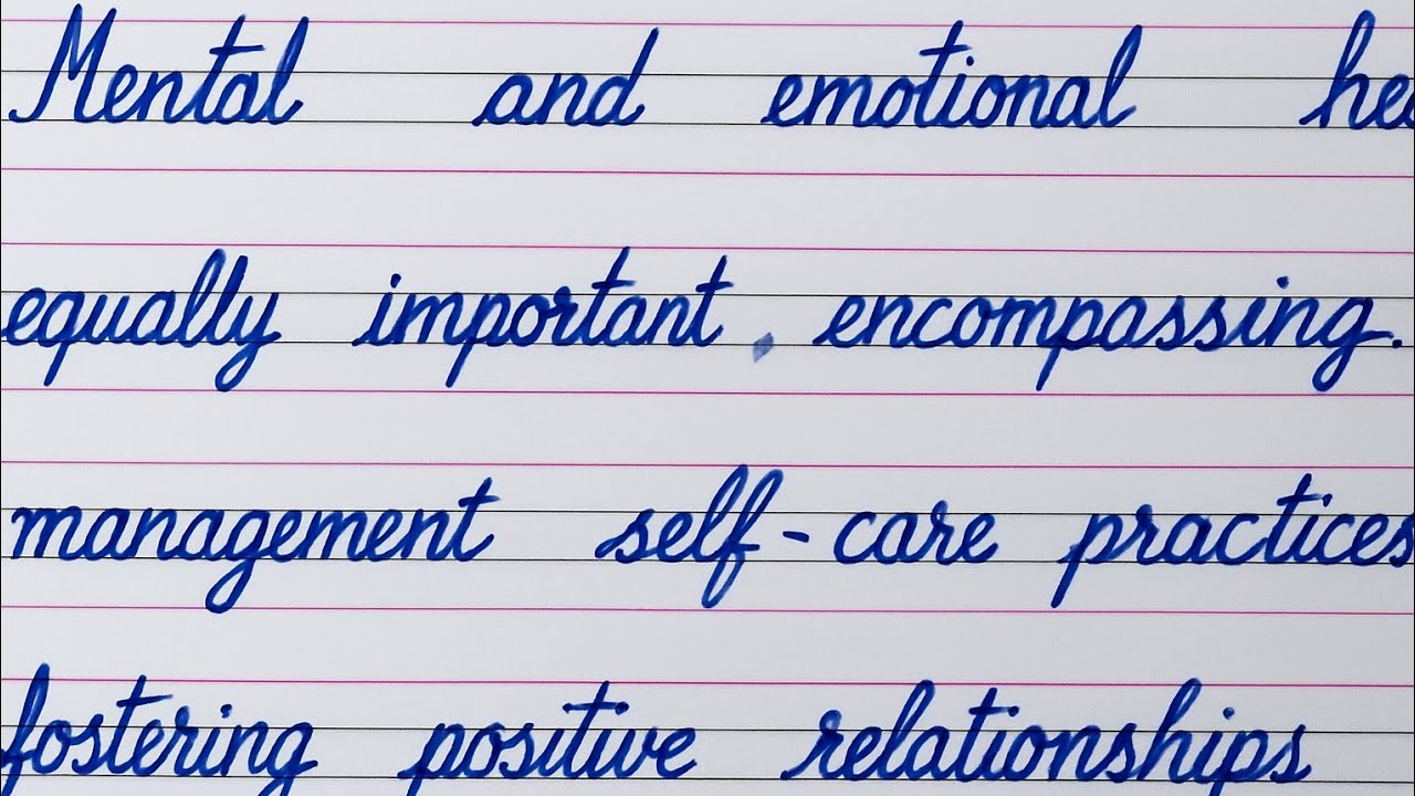 I Tried Improving My Handwriting (and it worked)