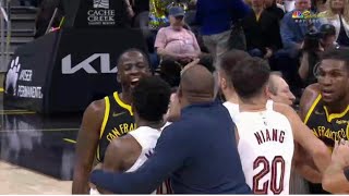 Donovan Mitchell Attacks Draymond Green!!! IN FIGHT!! FULL FIGHT!! EJECTIONS CALLED!