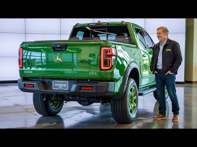 "Pickup John Deere 2025 - Uma caminhonete para fazendeiros E amantes de caminhonetes!"