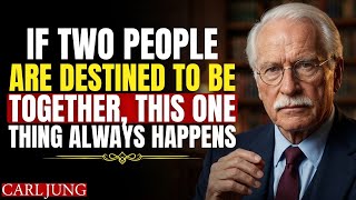 IF TWO PEOPLE ARE DESTINED TO BE TOGETHER, THIS ONE THING ALWAYS HAPPENS | CARL JUNG