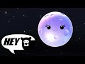 Hey bear sensory  luna  mindful moon  relaxing animation with music for sleep