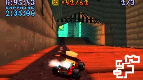 CTR 101% Part 50 - Cortex Castle - Platinum Relic - 1.29.84/1.32.00