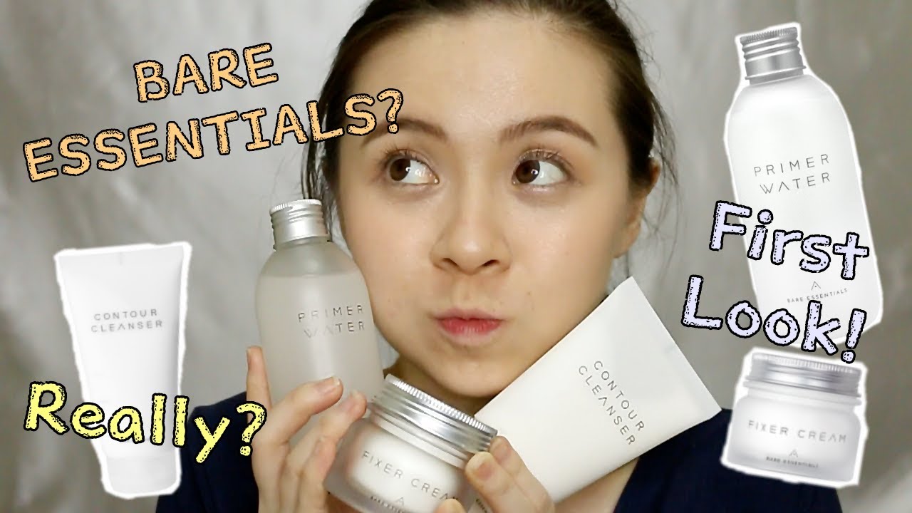 Althea's NEW SKINCARE - Bare Essentials UNBOXING! \ JQLeeJQ 