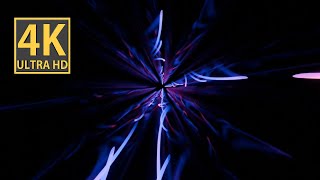 Abstract Background Video 4K Tv Vj Loop Neon Blue Red Visual Hypnotic Visual Asmr Motion Graphic