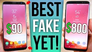 NEW $90 Fake Samsung Galaxy S8 Infinity Display Version!