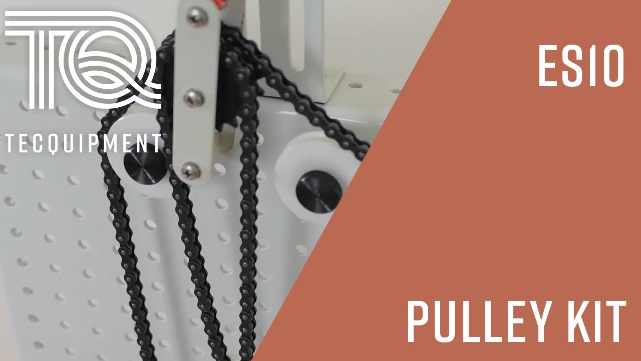 Pulley Kit ES10 Engineering Science TecQuipment YouTube