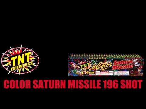 Color Saturn Missile 196 Shot - TNT® Fireworks Official Video
