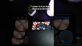 LEARN TO PLAY REAL DRUM IN 20 SECONDS 🥁 screenshot 4