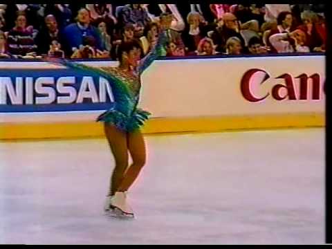 Debi Thomas (USA) - 1987 World Figure Skating Cham...