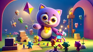 🐱🪁 Courage Quest: Violette Faces the Shadow Arch to Rescue Her Kite with Zappy! 🤖💫