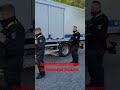 Technische Einheit kommt zur Rheinmetall Blockade! #protest #politik #polizei #berlin #palästina