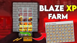 Easiest Blaze XP Farm in Minecraft 1.20 (Bedrock, Java & PE)