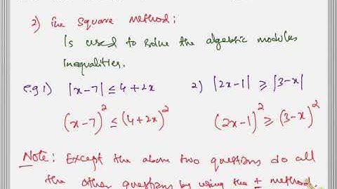 A level Maths P3. Modulus Functions lecture # O2.