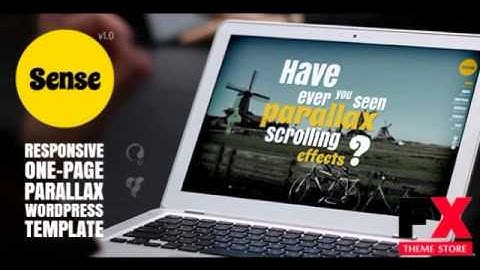 Preview Sense-Responsive One-Page Parallax WordPress Theme T