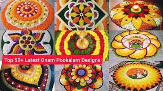 Latest Onam Pookalam Designs/Onam pooklam design 2022/Top 50+ Onam Pookalam Designs/Onam Pooklam /4k