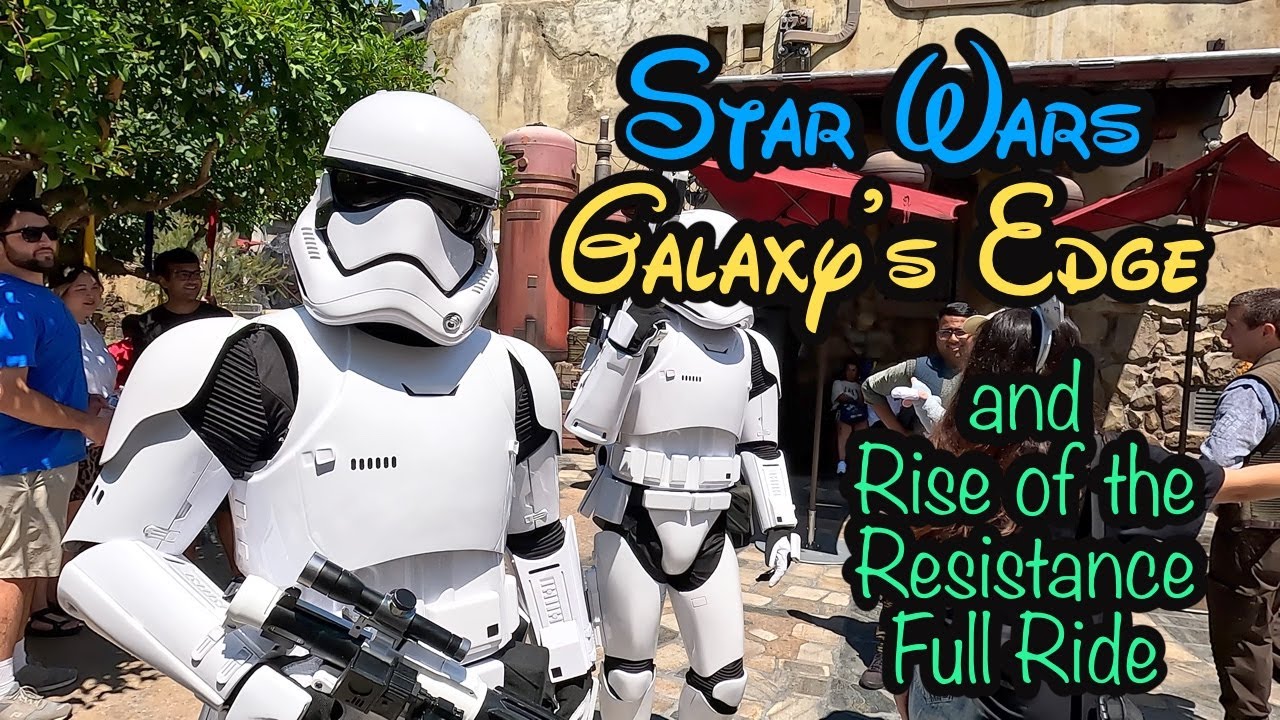 Galaxy s Edge Walkthrough Full Rise Of The Resistance Ride Raye Savi s Workshop Noisy galaxy-s-edge-walkthrough-full-rise-of-the-resistance-ride-raye-savi-s-workshop-noisy