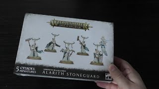 Lumineth Realm- Lords - Alarith Stoneguard - Unboxing (AoS)