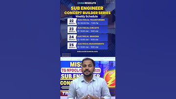 TG NPDCL/SPDCL Sub Engineer Special Series !!! | Sub Engineer Free Classes