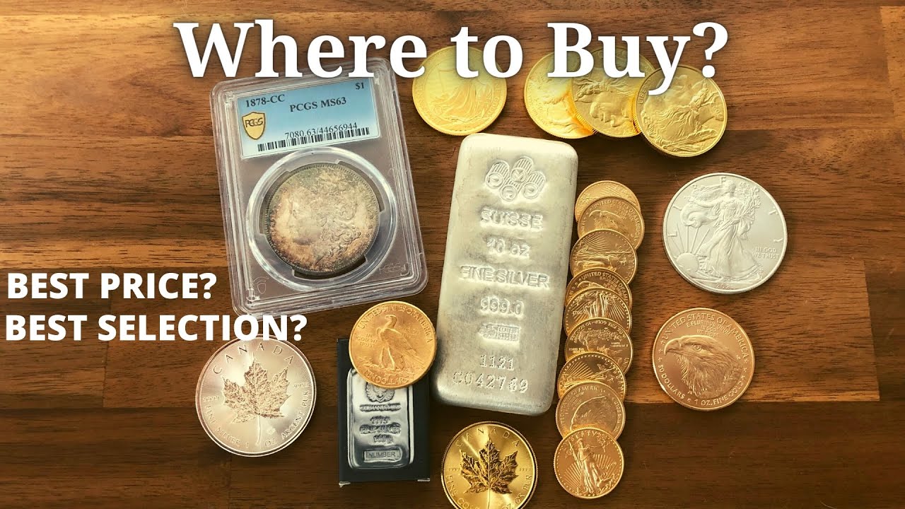 Where to Buy Gold and Silver; Online Dealers Ranked