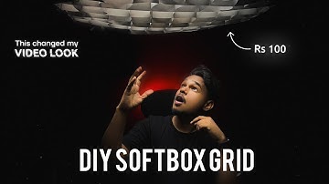 This DIY changed my entire video look 🔥 | DIY softbox grid