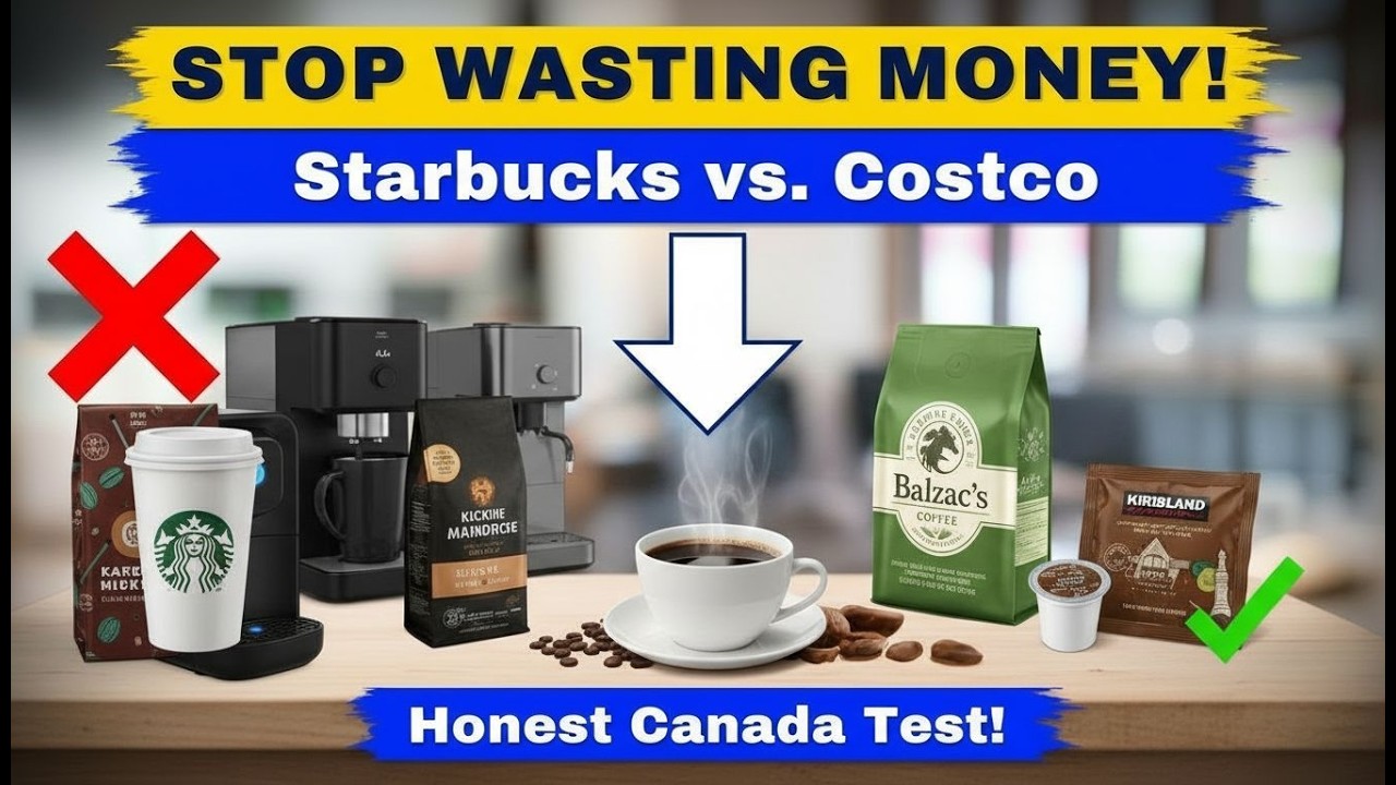 STOP Overpaying for EXPENSIVE Coffee at Starbucks with this Honest Costco Canada Test!
