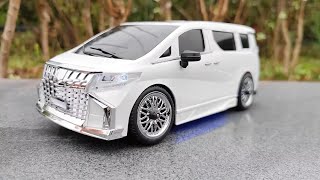 Rc Fastest Toyota Alphard RWD Gyro Drift Car MN68 - Rc Unboxing Ark