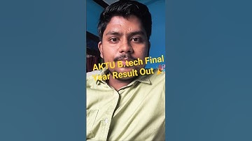 Aktu B.tech final year result update | Aktu B.tech final Year result | Aktu result update| Aktu |