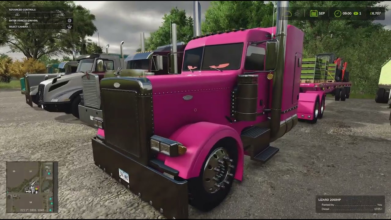 Towing a truck with my custom service truck