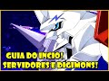 Melhor Servidor e Digimons Guia do Inicio 2025 Digimon 