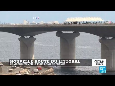 Le viaduc en mer le plus long de France inauguré à La Réunion