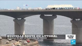 Le viaduc en mer le plus long de France inauguré à La Réunion