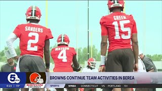 Browns OTAs: Here's what happened during the latest practice session