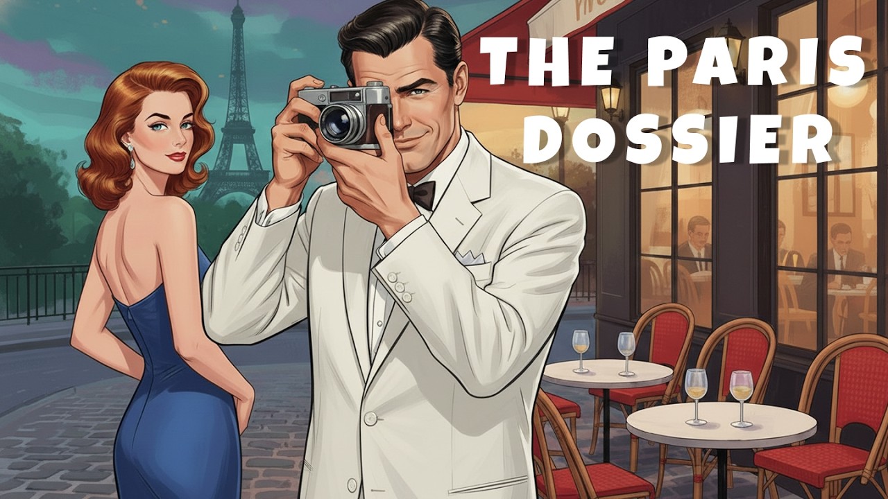 🕵️‍♂️ THE PARIS DOSSIER: 1960s Cinematic Spy Jazz & Elegant Lounge (1 Hour)