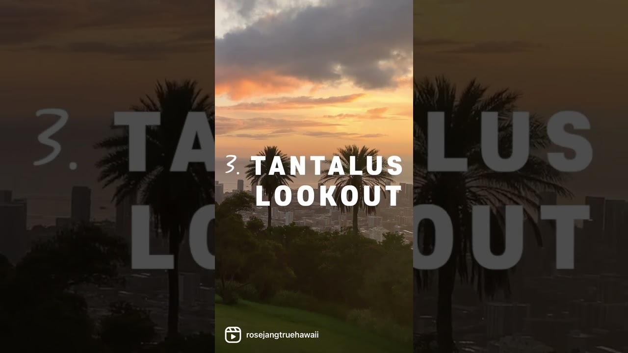 Top 5 BEST SUNSET SPOTS in Hawaii ! Full Video in comment🙏🏾🌸