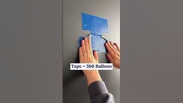 How to Attach Balloon Garland to Wall