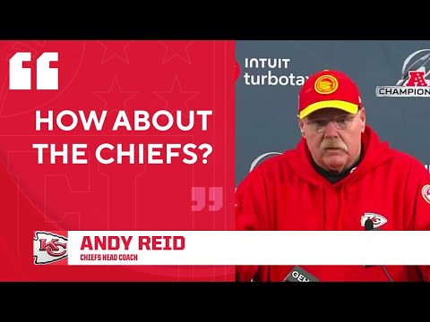 Andy Reid praises MENTAL MAKE-UP of Chiefs post-AFC Championship WIN 