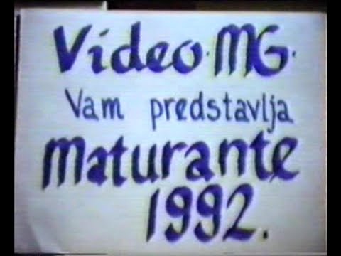 Книн 11.4.1992. матурско вече (2. видео) / Knin 11.4.1992. matursko veče (2.video)