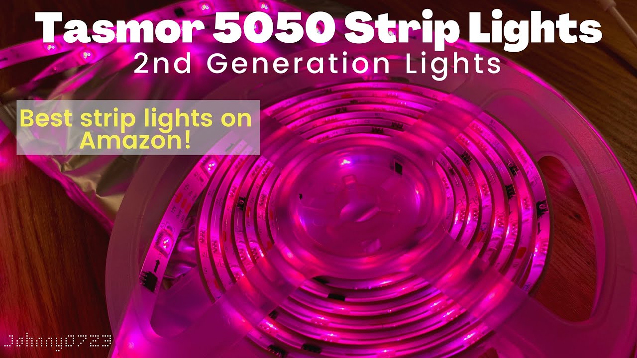 Tasmor LED Strip Lights V2 - Unboxing and quick impressions, links