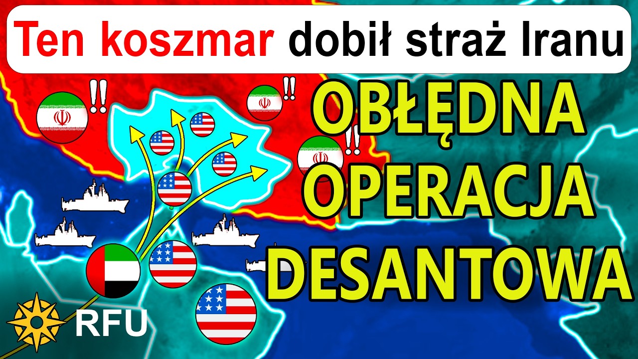 Analiza amerykańskiego planu operacji desantowej w Iranie: Zabezpieczanie Hormuz | RFU News