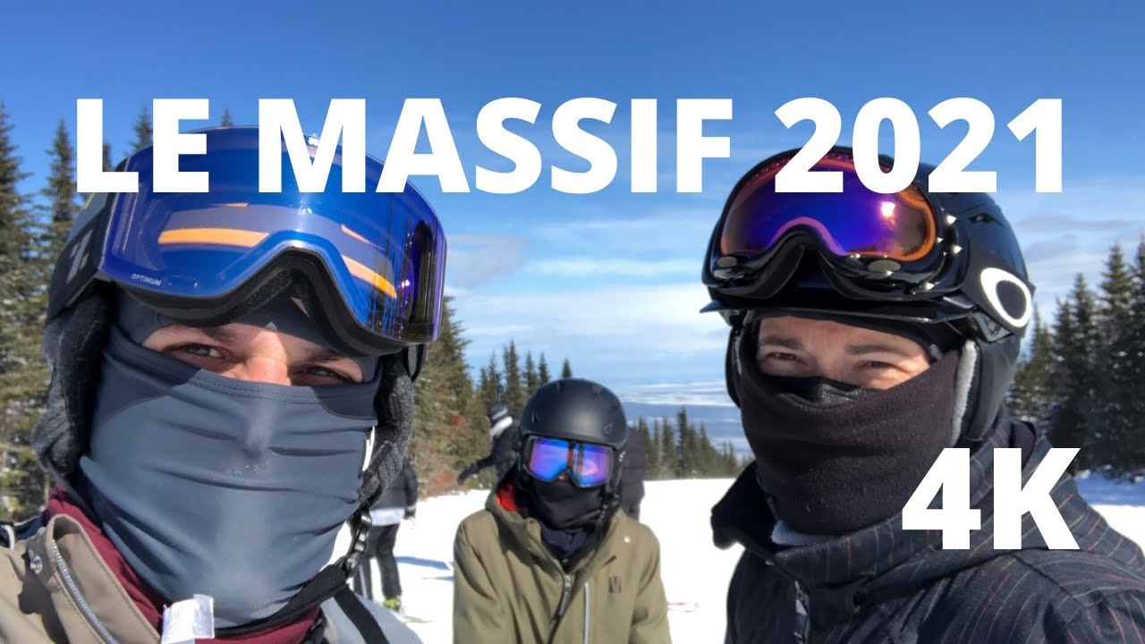 Ski le Massif de Charlevoix 2021 | 4K