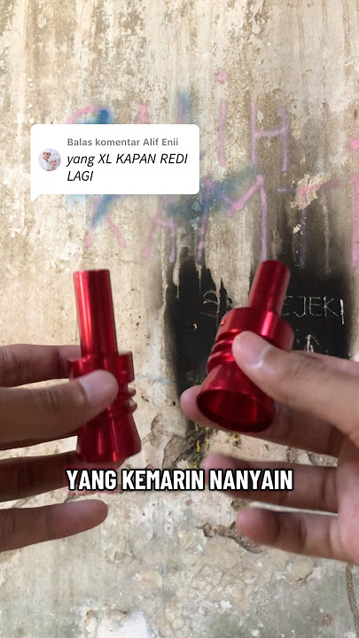 Peluit knalpot Turbo WhistleUkuran S M L XL #turbowhistle #peluitturbo #knalpotturbo #knalpotracing