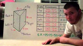 Surface Area of Triangular Prisms