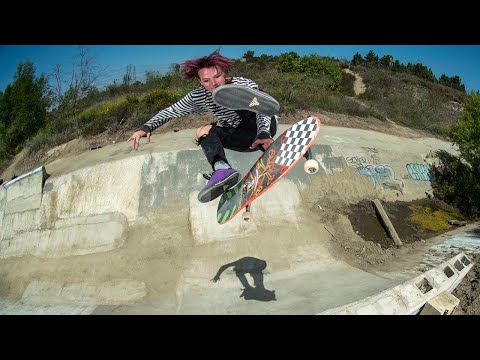 Chris Hiett tests the experimental Dragon Wheels